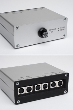 INSITU-Umschalter: Beliebig wechseln zwischen AS-03 und AS-04.