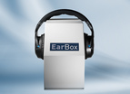 EarBox mit Kopfhörer